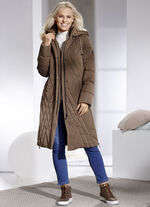 Jas met afneembare capuchon WALNOOT