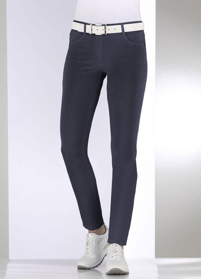 Broek in een comfortabel pull-on-model MARINE