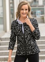 Vest in jacquarddessin 