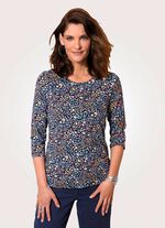 Shirt met driekwartmouwen 