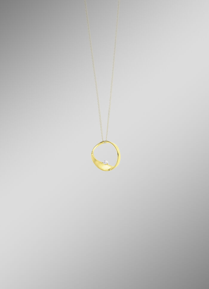 Smaakvolle hanger in tweekleurig 