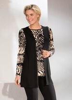 2-delige set bestaande uit vest en shirt 