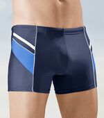 Zwembroek in een voordelige set van twee met inzetstukken en biezen 