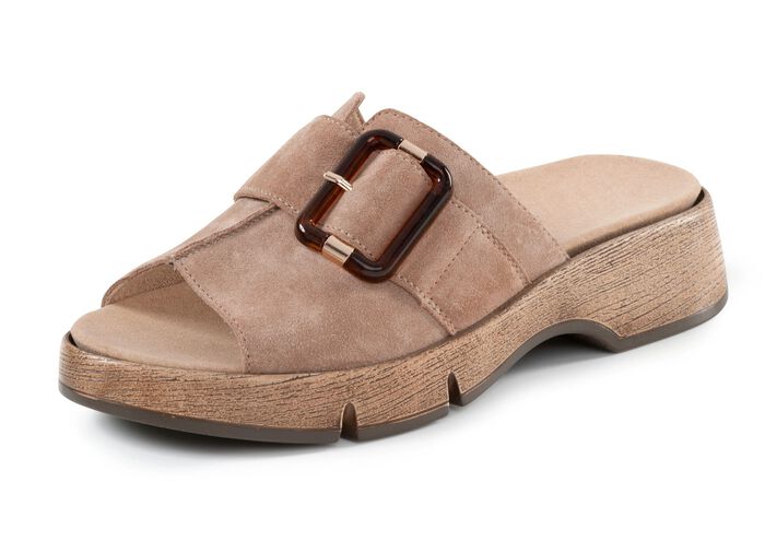 Ranger muiltjes met decoratieve sluiting 