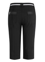 Luxueus vervaardigde bermudashort ZWART