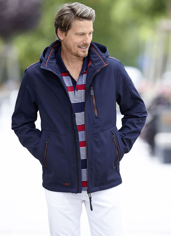 Softshell kort jack van “Redpoint” 