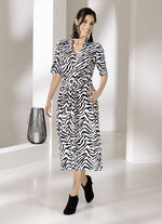 jurk met individuele breedteverstelling 
