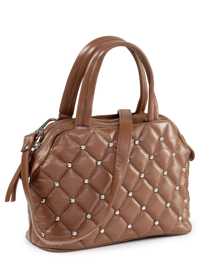 Laurina, tas, dames, met afneembare, verstelbare schouderband COGNAC