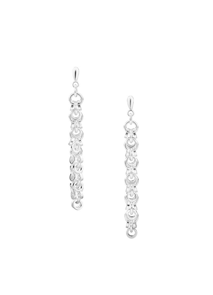 Filigraan oorbellen in zilver 925/- fijn 