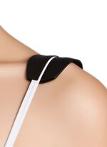 3 paar schouderbandkussentjes, voorkomen dat de schouderbanden in de schouders snijden 