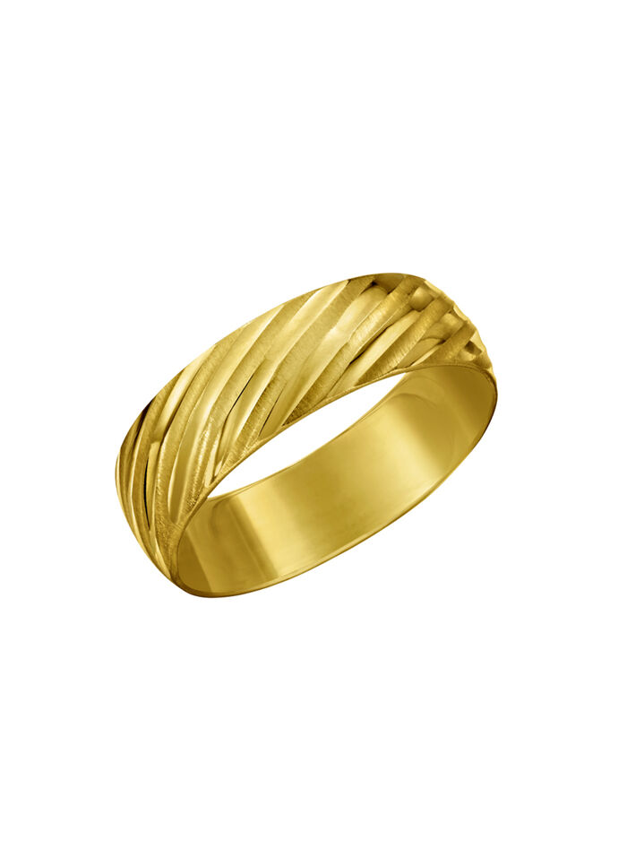 Mooie partnerring in goud 