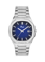 Quartz herenhorloge van roestvrij staal 