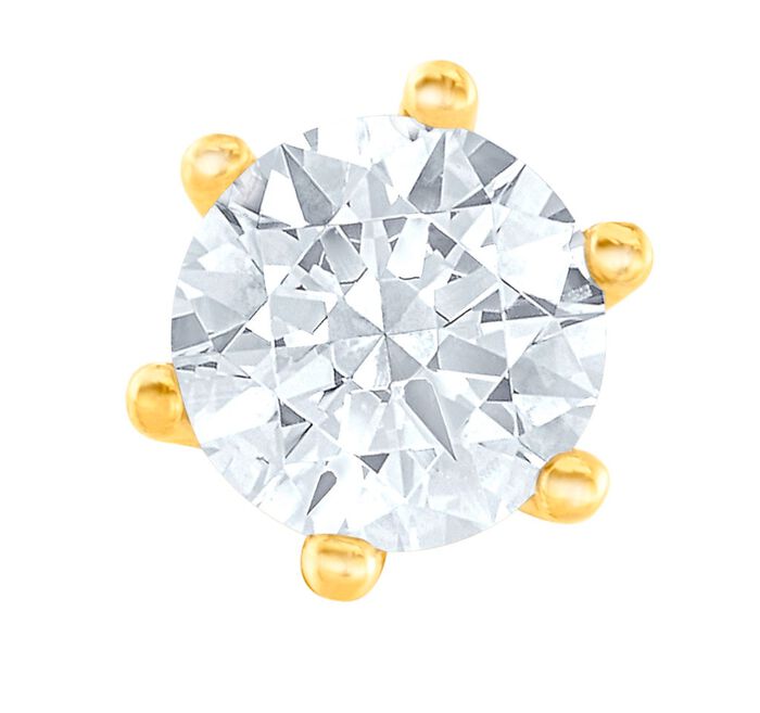 Oorbellen met briljanten 