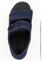 Comfortabele damespantoffels, breedte H, met uitneembaar voetbed MARINE