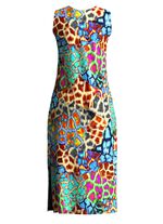 Jurk met kleurrijk printmotief 