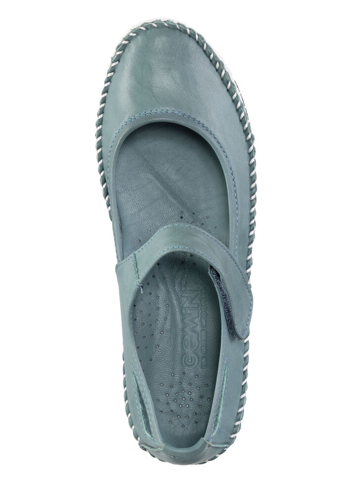 Gemini mocassinpantoffels met subtiele kreukstructuur JEANS