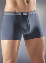 Mustang set van drie boxershorts, uni 2X NAVY, 1X GRAFIET