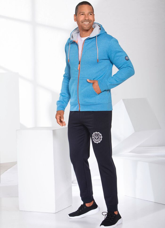 Sweatjack met capuchon 