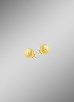 Betoverende bolvormige oorbellen met structuur 