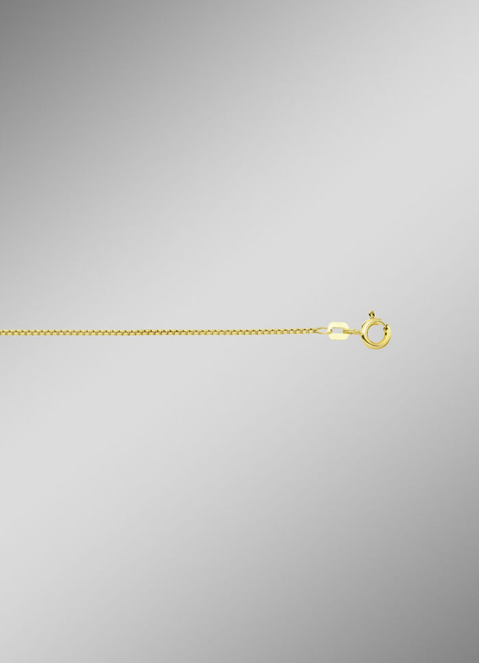 Ronde gouden Venetiaanse ketting 