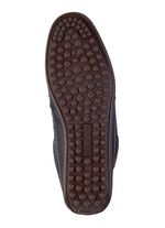 GINO GALANTE, lichte herenpantoffels, met elastische band MARINE