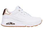 SKECHERS, comfortabele damessneakers met zichtbare luchtkussentjes 