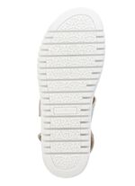 Ranger-sandaal van effectief bedrukt nubuckleer 