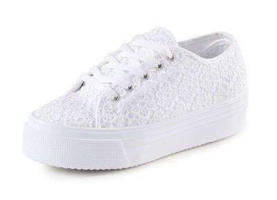 Elegante dames veterschoenen met uitneembaar voetbed 