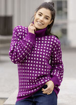 Trui met gestructureerd ontwerp BESSENWIT