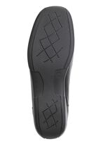 ELENA EDEN, klassieke damespantoffels, met uitneembaar voetbed ZWARTBRUIN