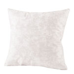 Gemarmerde velours kussenhoezen CREME
