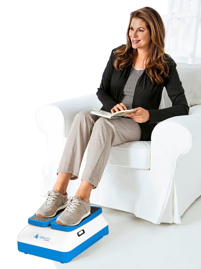 Relaxvital beentrainer brengt uw benen en bloedsomloop op gang 