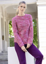 Trui met rijstkorrelstructuur 