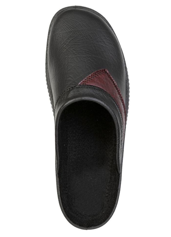 Klassieke herenmuiltjes met anatomisch gevormd voetbed 