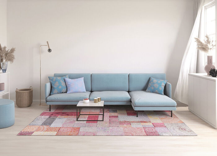 Moderne bruggen en tapijten 