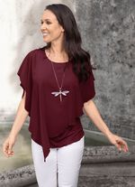 poncho tuniek BORDEAUX