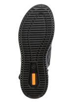 Gevoerde dameslaarzen, winterschoenen, breedte K, met lamsvacht ZWART