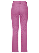 Broek met fonkelende strass steentjes FUCHSIA