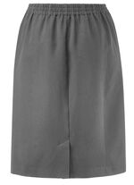 Rok in een slanke snit GRAU MELIERT