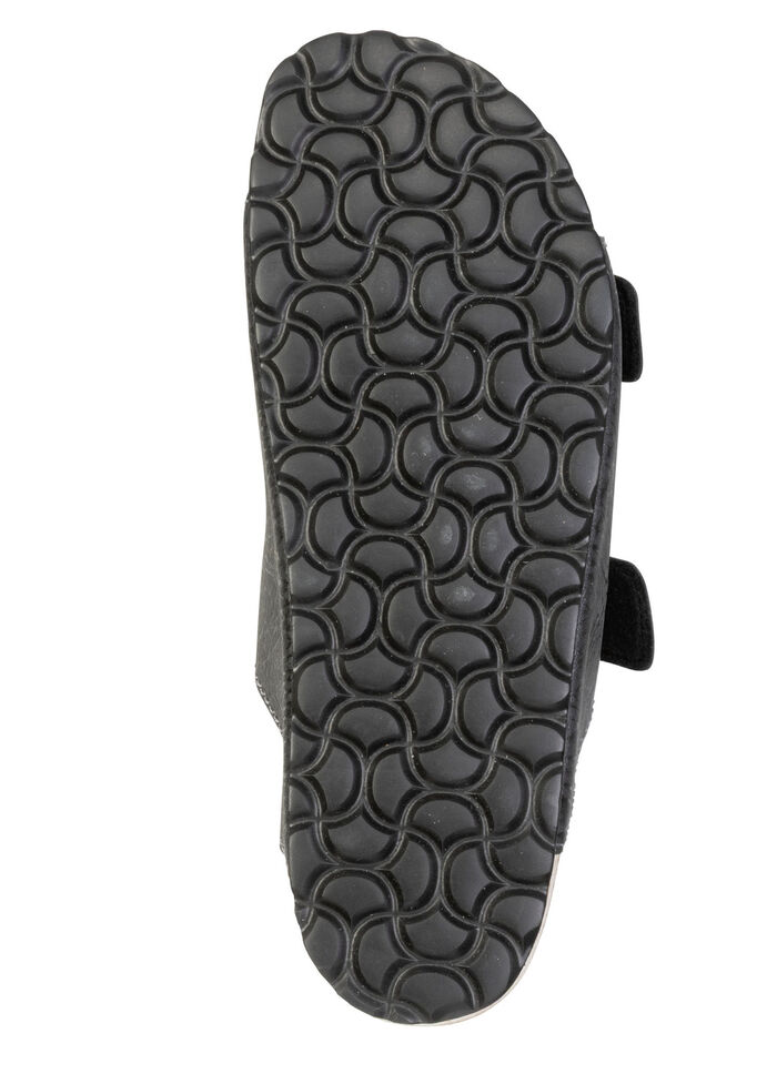 Klassieke herenmuiltjes met verstelbare sluitingen ANTHRAZIT