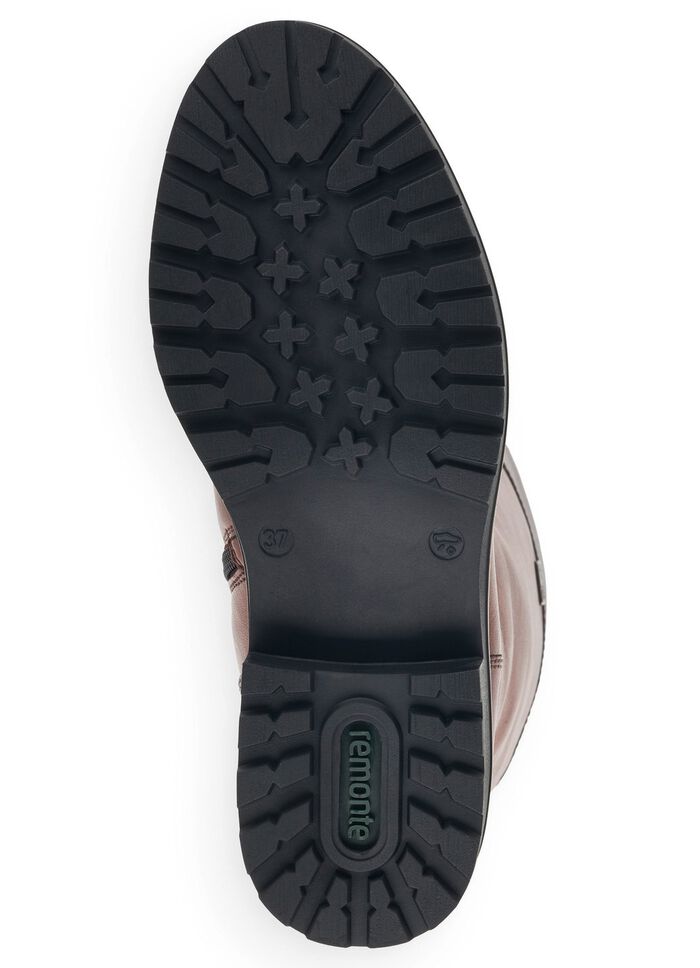 Remonte, gevoerde dameslaarzen, winterschoenen, breedte G, met rits 