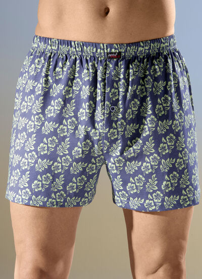 Set van vier boxershorts met knoopsluiting 