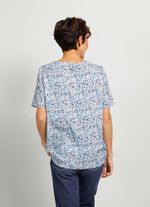Slip-on blouse met bloemenprint 