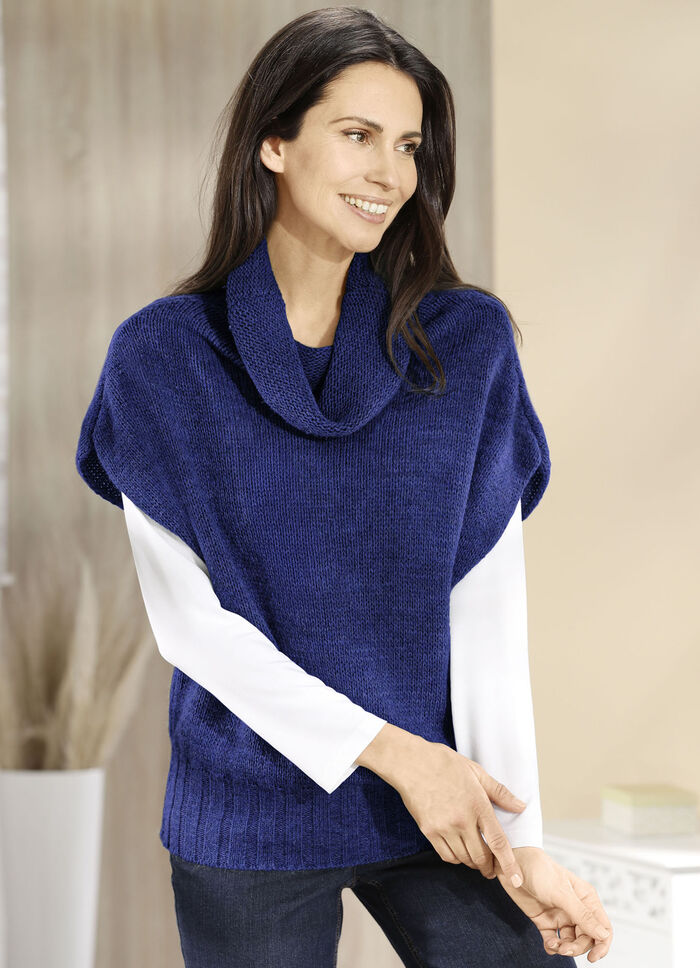 Trui met alpaca-inhoud MARINE