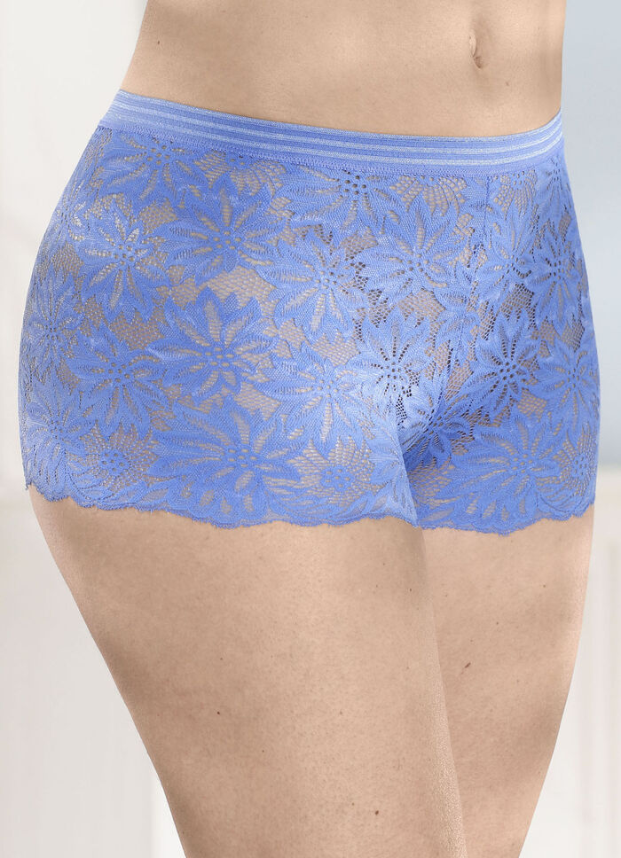 Drie-pack elastische kanten broek 