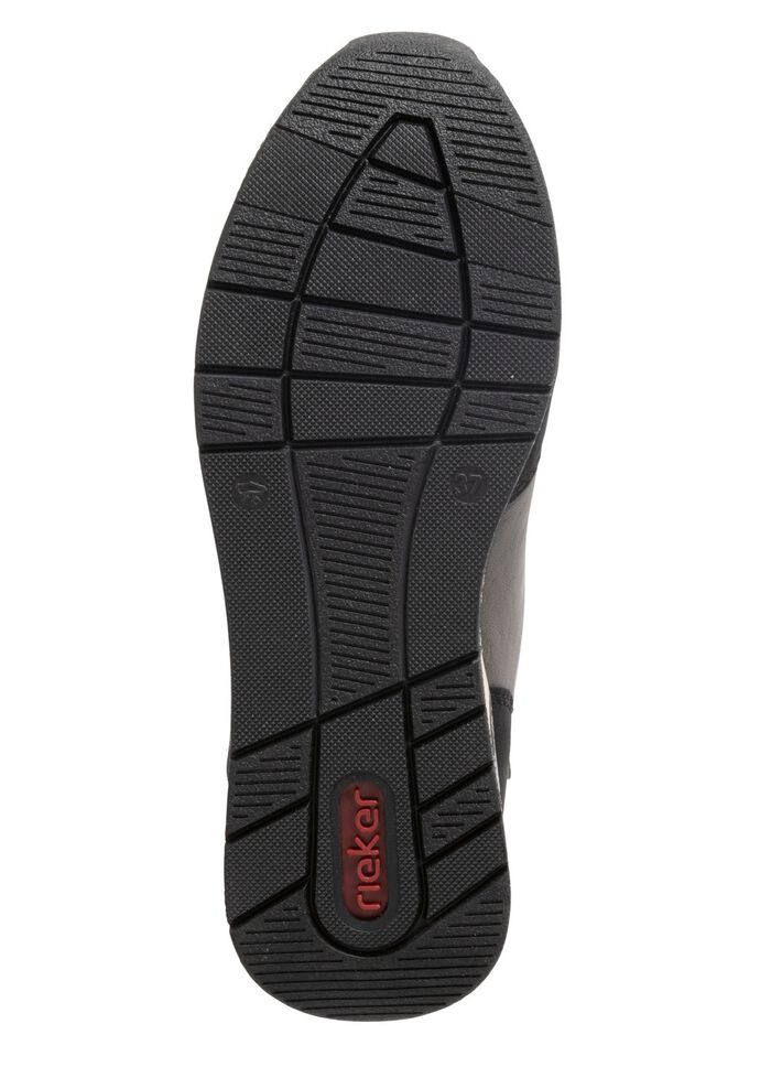 Rieker laarsje met bloemenreli&euml;f 