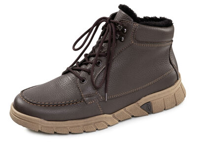 Waldläufer, gevoerde herenlaarzen, winterschoenen, breedte H, met lamsvacht 