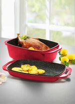 Braadpan "Stoneline&reg;" met antiaanbaklaag 