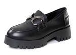 ELENA EDEN loafers met metalen sieraden SCHWARZ