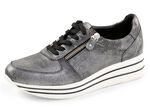 ELENA EDEN, comfortabele damessneakers, breedte G, met uitneembaar voetbed ALTSILBER
